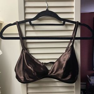 NWOT BootayBag Blair Satin Bralette